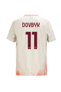 AS Roma Artem Dovbyk #11 Voetbaltruitje Uit tenue 2024-25 Korte Mouw